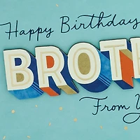 You Mean the World to Me Birthday Card for Brother from Sister for only USD 6.99 | Hallmark