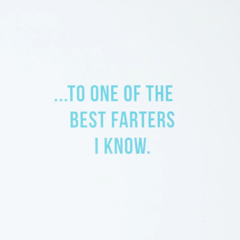 One of the Best Farters Funny Father's Day Card for only USD 3.99 | Hallmark