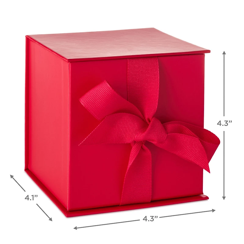 4.2" Solid Red Small Square Gift Box for only USD 4.99 | Hallmark