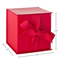 4.2" Solid Red Small Square Gift Box for only USD 4.99 | Hallmark