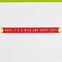 A Wild and Happy Day Birthday Card for Kids With Finger Puppets for only USD 8.59 | Hallmark