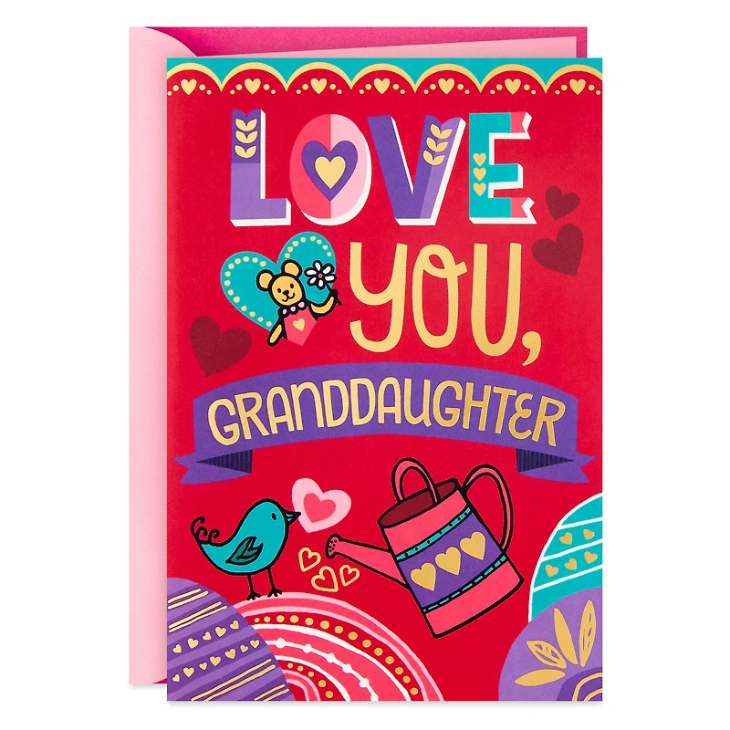 Sweet and Smart Pop-Up Valentine's Day Card for Granddaughter for only USD 5.59 | Hallmark
