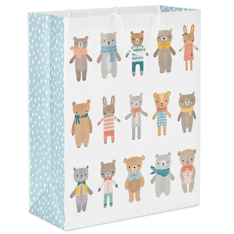 15.5" Dapper Bears and Bunnies Extra-Large Gift Bag for only USD 5.49 | Hallmark