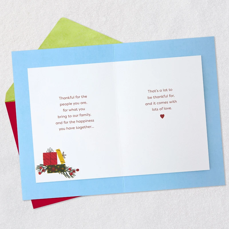 Thankful We're Family Christmas Card for Both for only USD 5.99 | Hallmark