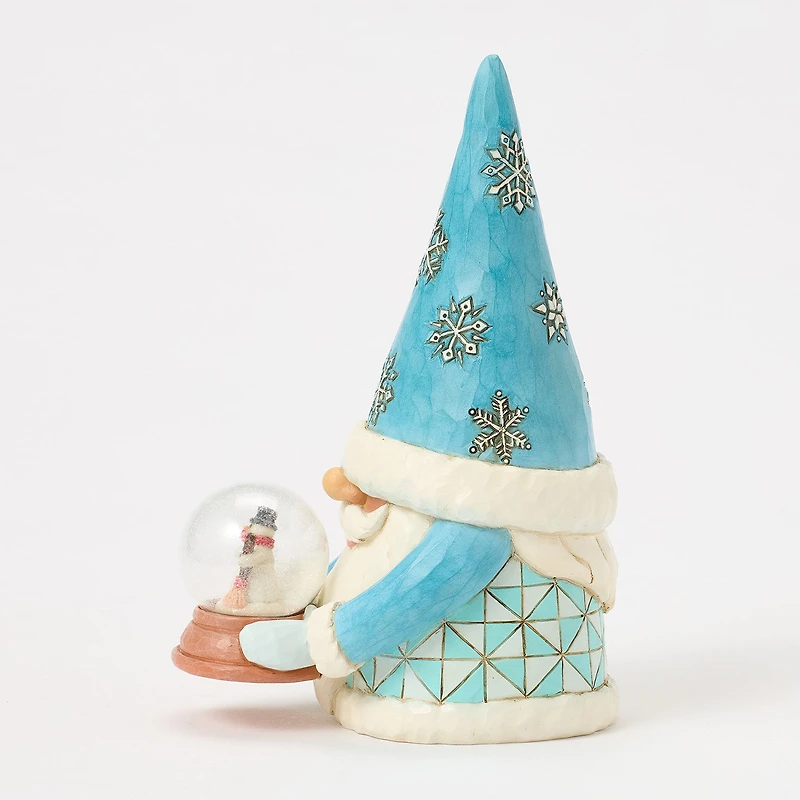 Jim Shore Heartwood Creek Winter Gnome With Snow Globe Figurine, 6.3" for only USD 42.99 | Hallmark