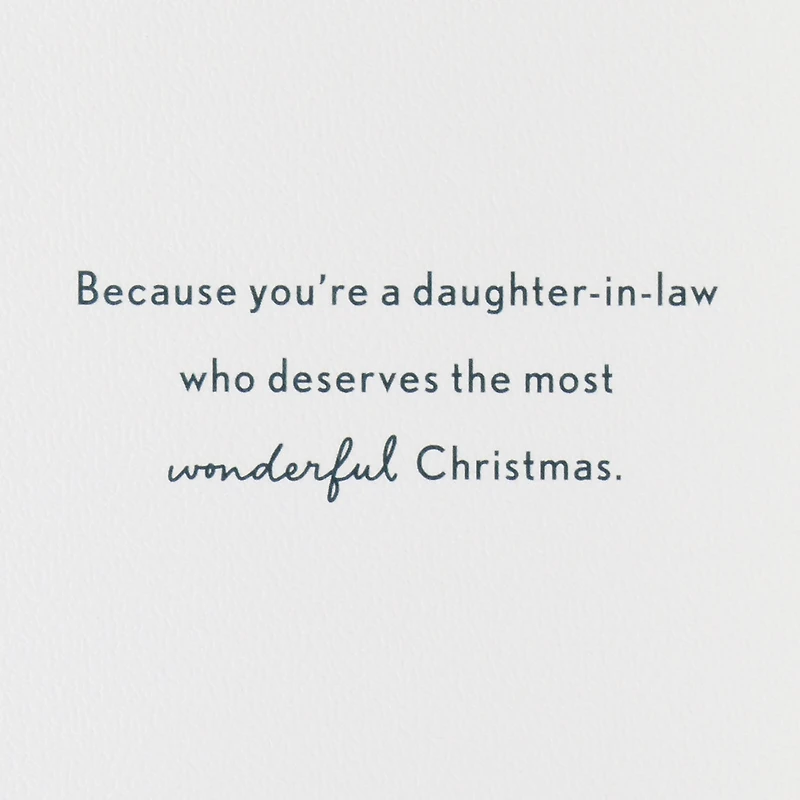 Blessings on Blessings Christmas Card for Daughter-in-Law for only USD 5.59 | Hallmark