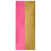 Hot Pink and Gold 2-Pack Tissue Paper, 4 Sheets for only USD 2.49 | Hallmark