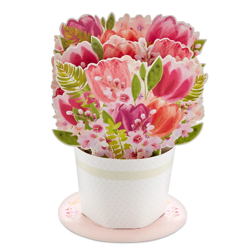 Tulip Flower Bouquet 3D Pop-Up Mother's Day Card for only USD 6.99 | Hallmark