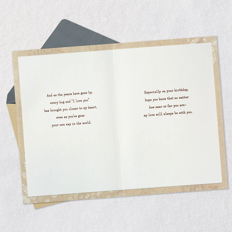 My Love Is With You Near or Far Birthday Card for Son for only USD 7.99 | Hallmark