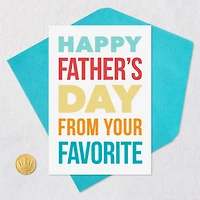 From Your Favorite Funny Father's Day Card for Dad for only USD 5.99 | Hallmark