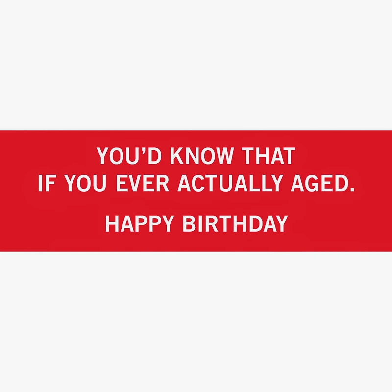 Aging Gracefully Funny Birthday Card for only USD 4.49 | Hallmark