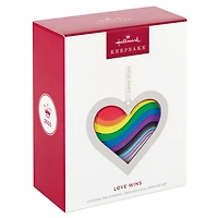 Love Wins Papercraft Ornament for only USD 23.99 | Hallmark