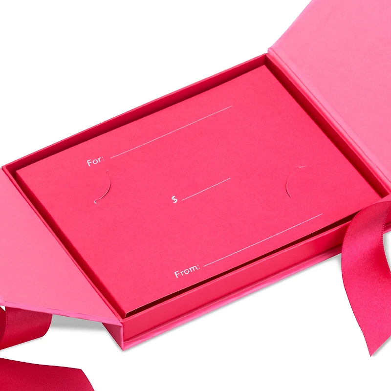 4.5" Pink Gift Card Holder Box With Pink Satin Bow for only USD 5.99 | Hallmark