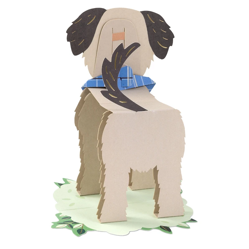 Pawsitively Amazing Puppy Dog Pop-Up Paper Craft Father's Day Card for only USD 5.99 | Hallmark