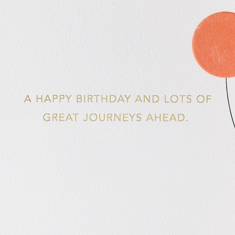 Great Journeys Ahead Birthday Card for only USD 9.59 | Hallmark