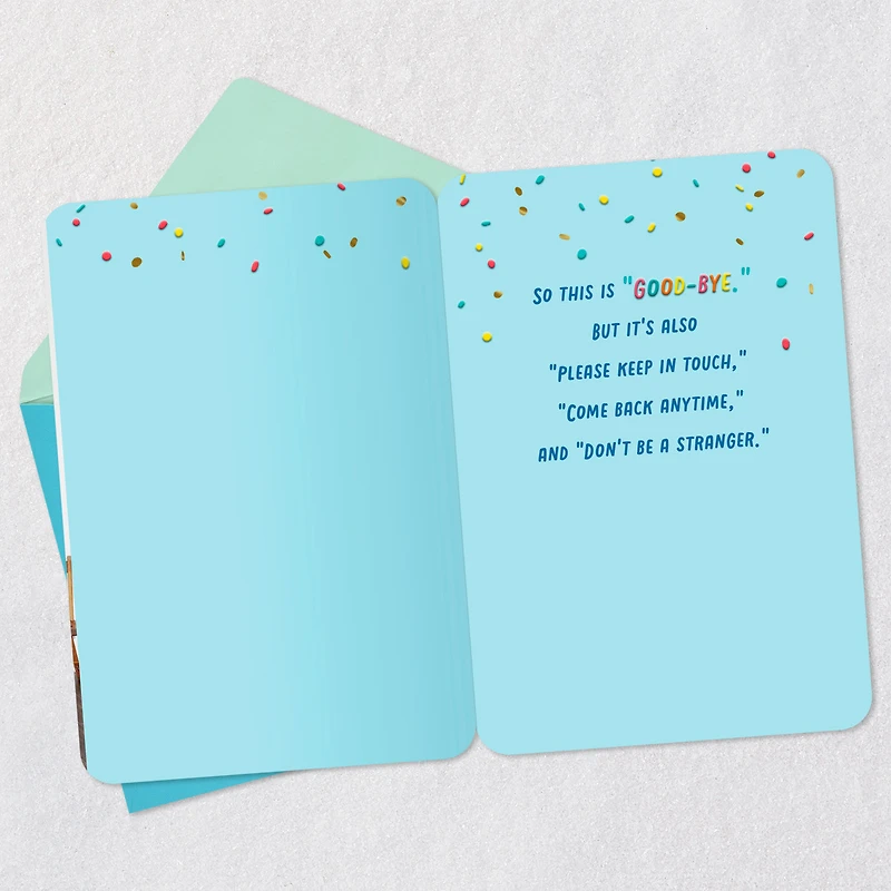 Balloon Banner Goodbye Card for only USD 3.79 | Hallmark