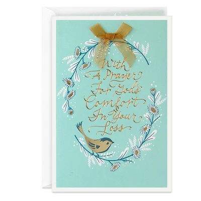 Praying for God's Comfort in Your Loss Religious Sympathy Card for only USD 4.59 | Hallmark