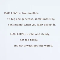 Dad Love Father's Day Card for only USD 7.59 | Hallmark