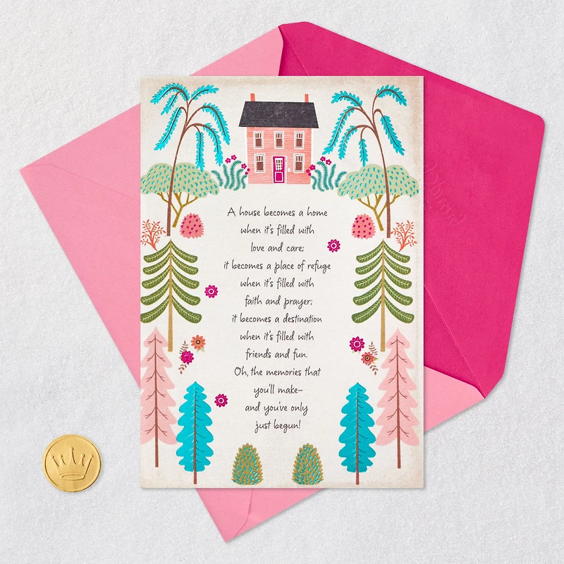 A House Filled With Love Religious New Home Congratulations Card for only USD 3.99 | Hallmark
