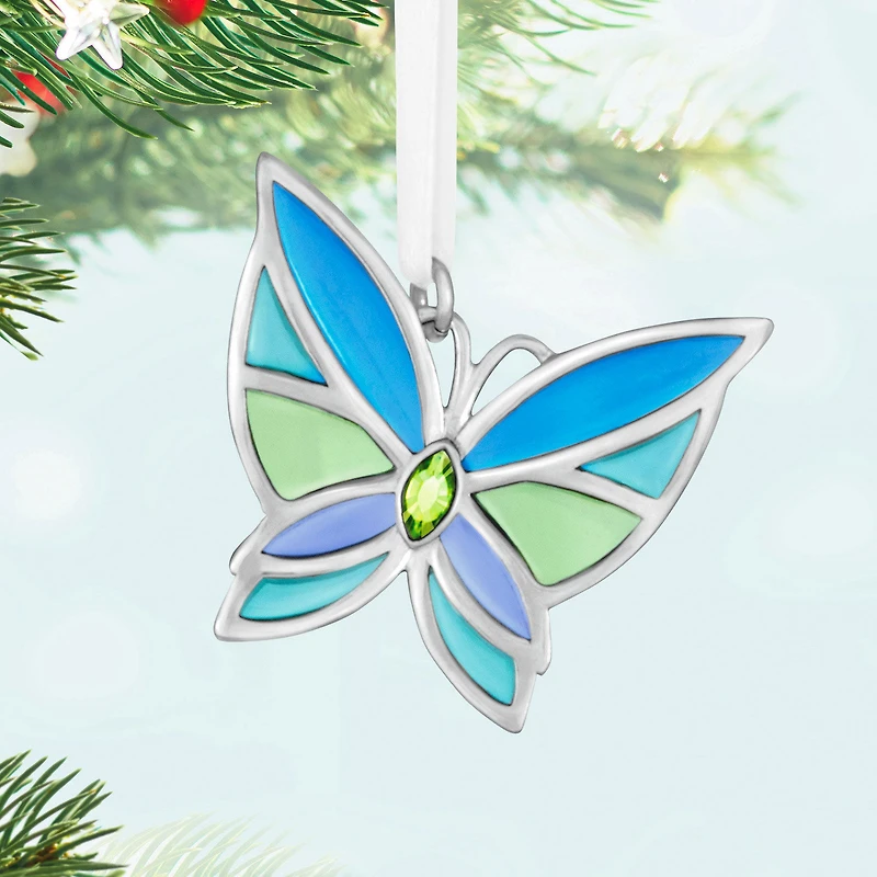 Mini Bitty Bright Butterfly Metal Ornament, 1.25" for only USD 13.99 | Hallmark