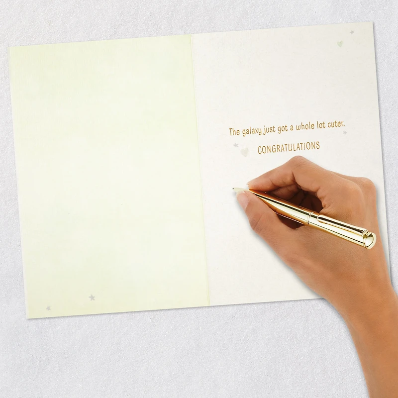 Star Wars: The Mandalorian™ Grogu™ The Force Is Strong New Baby Card for only USD 5.99 | Hallmark