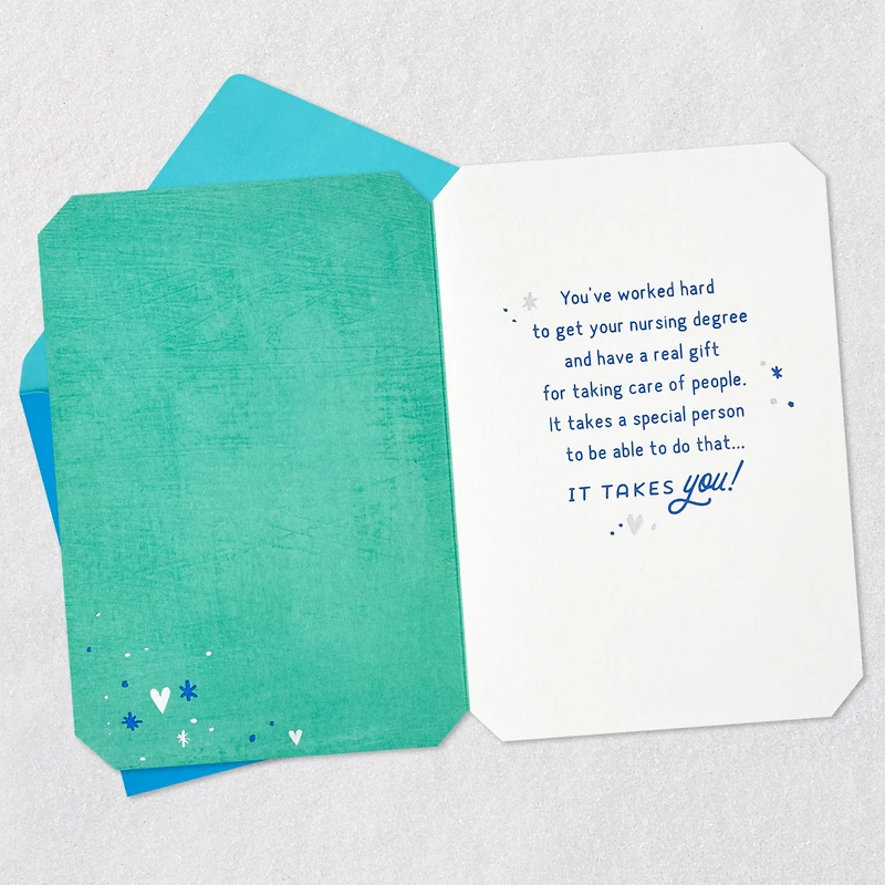 Nurses Make a Difference Nursing School Graduation Card for only USD 4.99 | Hallmark
