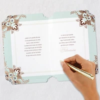 Joy Religious Spanish-Language Wedding Card for Couple With Prayer Card for only USD 5.99 | Hallmark