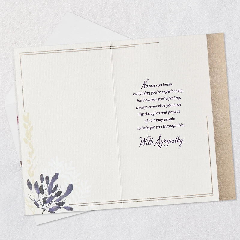 Losing Someone Who Mattered So Much Is Never Easy Sympathy Card for only USD 5.59 | Hallmark