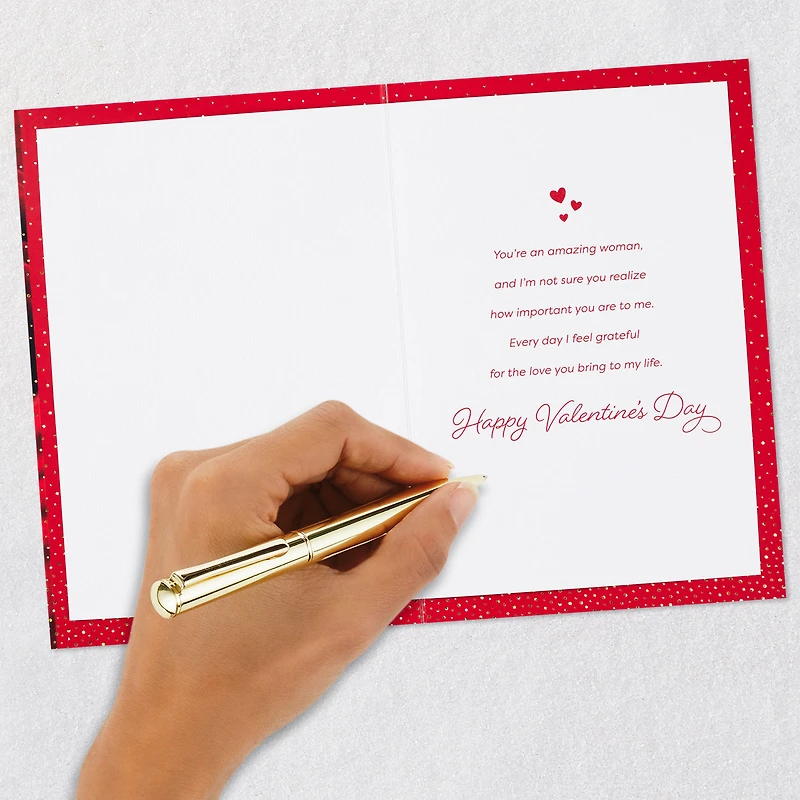 You're an Amazing Woman Romantic Valentine's Day Card for only USD 6.99 | Hallmark