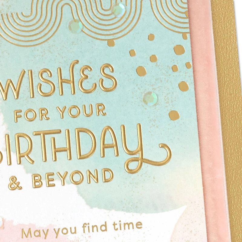 Wishing You Time for You Today Birthday Card for only USD 8.59 | Hallmark