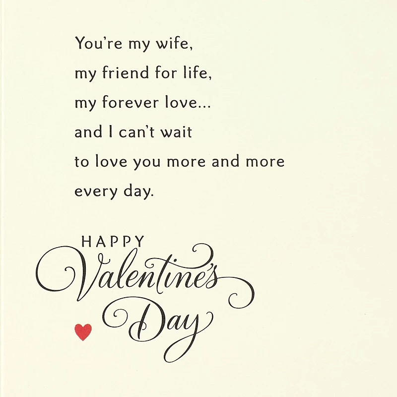 My Wife, My Forever Love Valentine's Day Card From Husband for only USD 7.99 | Hallmark