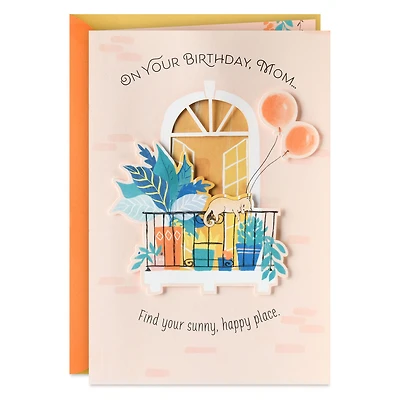 Find Your Sunny, Happy Place Birthday Card for Mom for only USD 6.99 | Hallmark