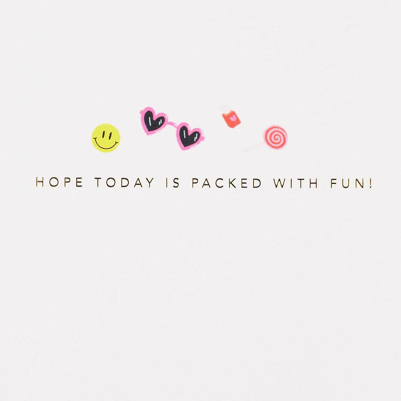 Packed with Fun Birthday Card for Girl for only USD 7.59 | Hallmark