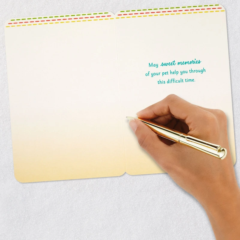 Pets Never Leave Our Hearts Sympathy Card for only USD 2.99 | Hallmark