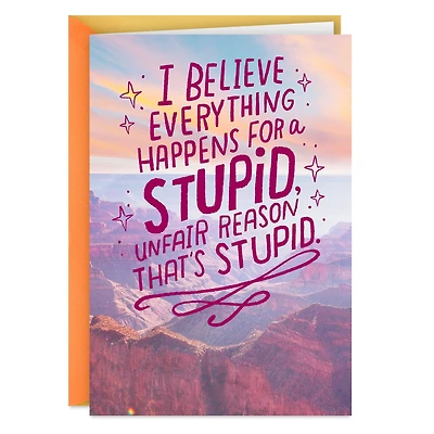 Stupid Reasons Funny Support Card for only USD 3.99 | Hallmark