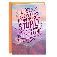 Stupid Reasons Funny Support Card for only USD 3.99 | Hallmark