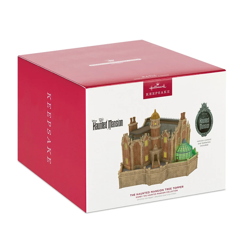 Disney The Haunted Mansion Collection The Haunted Mansion Musical Christmas Tree Topper With Light for only USD 164.99 | Hallmark