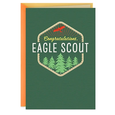 Spirit of Adventure Eagle Scout Congratulations Card for only USD 2.99 | Hallmark
