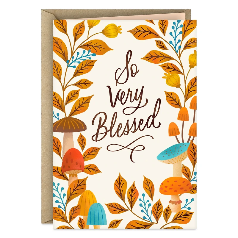 So Very Blessed Thanksgiving Card for only USD 2.00 | Hallmark