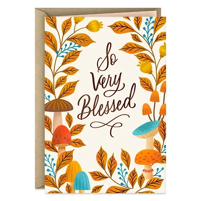 So Very Blessed Thanksgiving Card for only USD 2.00 | Hallmark