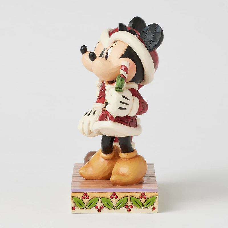 Jim Shore Disney Mickey and Minnie With Candy Canes Figurine, 6.14" for only USD 74.99 | Hallmark