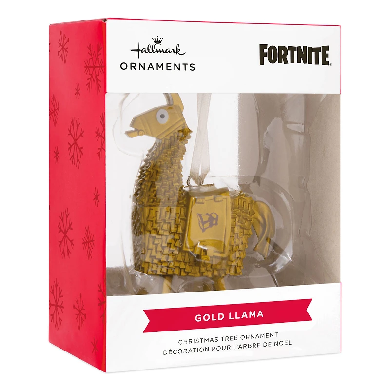 Fortnite Golden Loot Llama Hallmark Ornament for only USD 11.49 | Hallmark