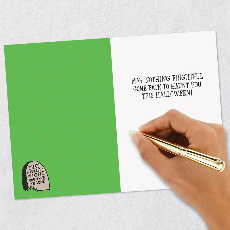 May Nothing Frightful Haunt You Funny Halloween Card for only USD 3.69 | Hallmark