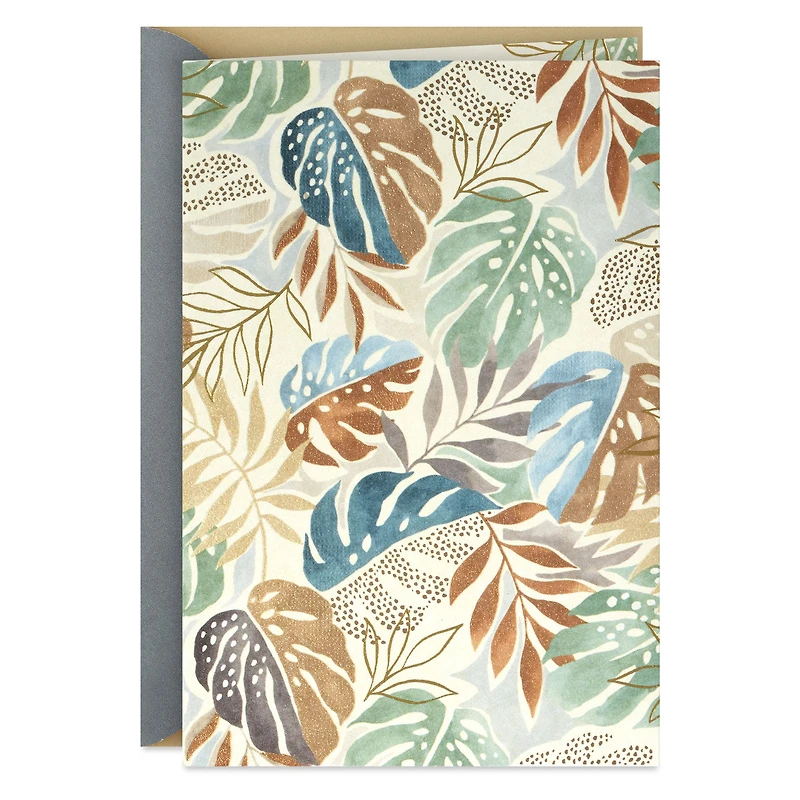 Tropical Leaves Blank Card for only USD 5.59 | Hallmark