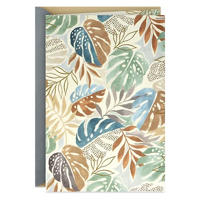 Tropical Leaves Blank Card for only USD 5.59 | Hallmark