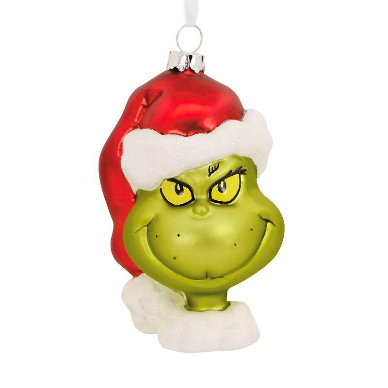 Dr. Seuss's How the Grinch Stole Christmas!™ Grinch Blown Glass Hallmark Ornament for only USD 11.49 | Hallmark
