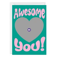 Awesome You Heart Custom Birthday Card for only USD 4.99 | Hallmark