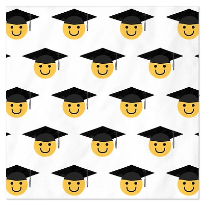 Smiley Faces in Grad Caps Graduation Cocktail Napkins, Pack of 20 for only USD 4.49 | Hallmark