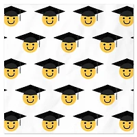 Smiley Faces in Grad Caps Graduation Cocktail Napkins, Pack of 20 for only USD 4.49 | Hallmark
