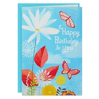 16" Joyful Butterflies Pop-Up Jumbo Birthday Card for only USD 12.99 | Hallmark